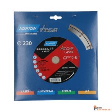 nortonschleifmittel/NORTON_schleifmittel_70184629886 Diamond Blade Norton Vulcan LASER 23x22.23 7x2.5_150888
